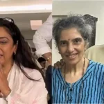 Rupali Ganguly requests paps with folded hands not to film Satish Shah’s wife